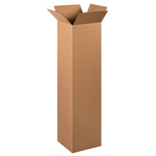 12'' - 13'' - 075-0107740 - 12'' x 12'' x 48'' Tall Corrugated Boxes