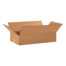 18''-23'' - 075-0108347 - 18'' x 10'' x 4'' Flat Corrugated Boxes