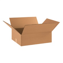18''-23'' - 075-0108348 - 18'' x 14'' x 6'' Flat Corrugated Boxes