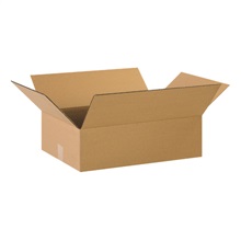 18''-23'' - 075-0108357 - 22'' x 14'' x 6'' Flat Corrugated Boxes
