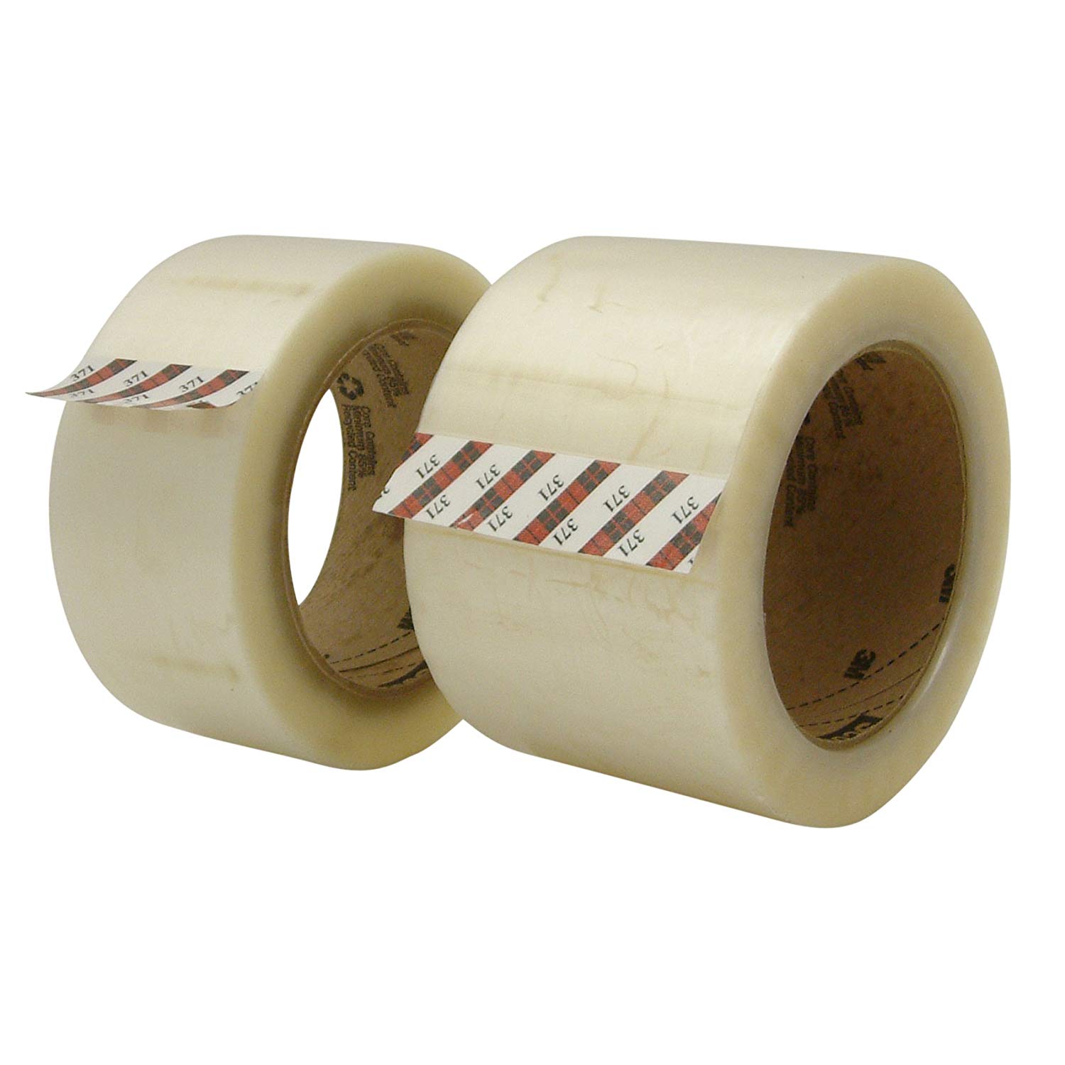 Carton Sealing Tape - 291-0134192 - 3'' x 110 yds 3M 371+ Box Sealing Tape