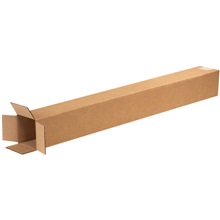 3'' - 8'' - 075-0108136 - 4'' x 4'' x 36'' Tall Corrugated Boxes