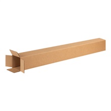 3'' - 8'' - 076-0108586 - 4'' x 4'' x 72'' Tall Corrugated Boxes