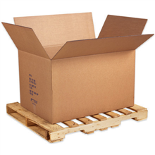 Double Wall Corrugated Cartons - 075-0108298 - 41'' x 28 3/4'' x 25 1/2'' Double Wall Corrugated