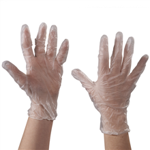 Vinyl - 264-0114145 - Vinyl Gloves - Clear - 3 Mil Powdered - Medium
