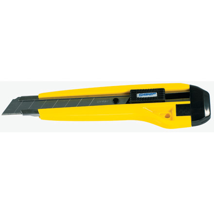 Knives - 356-0114550 - 8 Pt. Steel Track Snap Utility Knife