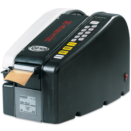 Tape Applicators & Dispensers - 145-0115038 - Marsh TD2100 Electric Paper Gum Tape Dispenser