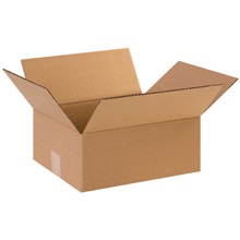 12'' - 13'' - 075-0110587 - 12'' x 10'' x 5'' Flat Corrugated Boxes