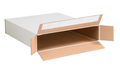 Self-Seal Full Overlap Side-Loading Cartons - 075-0110884 - 12 1/2'' x 3'' x 17 1/2'' Self Seal Side Loading B