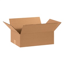 14''-17'' - 075-0107819 - 15'' x 10'' x 5'' Flat Corrugated Boxes