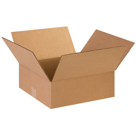 14''-17'' - 075-0110618 - 15'' x 15'' x 5'' Flat Corrugated Boxes