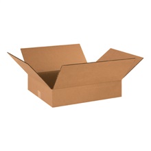 18''-23'' - 075-0107887 - 18'' x 16'' x 4'' Flat Corrugated Boxes