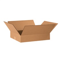 18''-23'' - 075-0107946 - 20'' x 16'' x 4'' Flat Corrugated Boxes