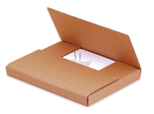 Kraft Easy-Fold Mailers - 231-0115036 - 18'' x 18'' x 2'' Kraft Easy-Fold Mailers