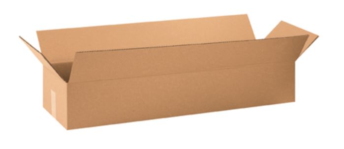 27''-58'' - 075-0133775 - 33'' x 8-1/2'' x 5'' Long Corrugated Boxes