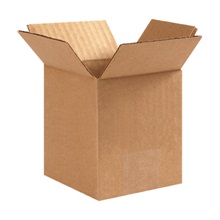 3'' - 8'' - 075-0110487 - 4'' x 4'' x 6'' Corrugated Boxes