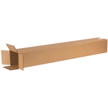 3'' - 8'' - 075-0108193 - 6'' x 6'' x 48'' Tall Corrugated Boxes