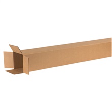 3'' - 8'' - 075-0108194 - 6'' x 6'' x 72'' Tall Corrugated Boxes