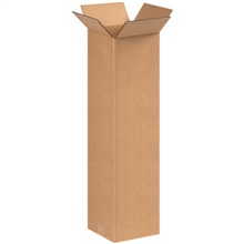 3'' - 8'' - 075-0108317 - 8'' x 8'' x 30'' Tall Corrugated Boxes