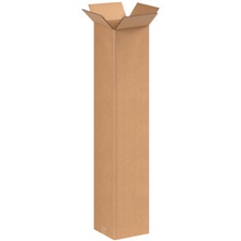 3'' - 8'' - 075-0110575 - 8'' x 8'' x 40'' Tall Corrugated Boxes
