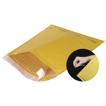 Kraft Self-Seal Bubble Mailers - 011-0111078 - 7 1/4