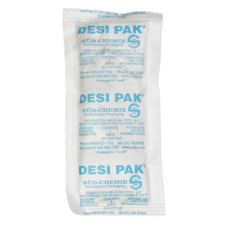 Clay Desiccants - Tyvek Bags - 335-0112035 - 3