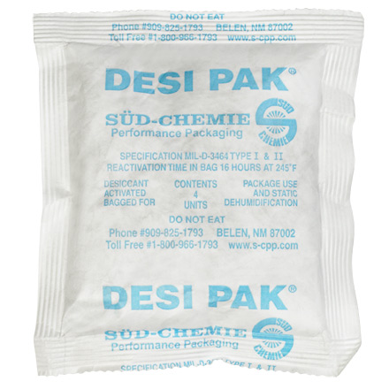 Clay Desiccants - Tyvek Bags - 335-0112036 - 5