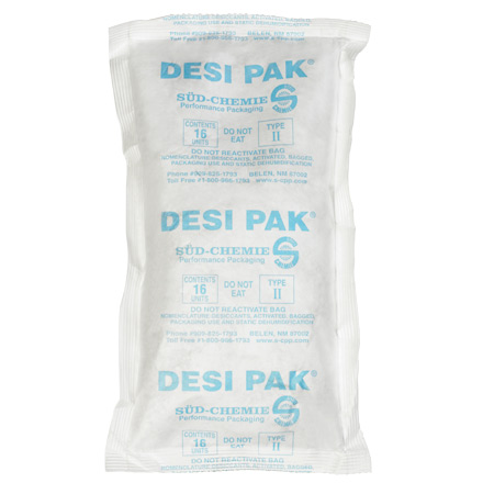 Clay Desiccants - Tyvek Bags - 335-0112038 - 5 3/4