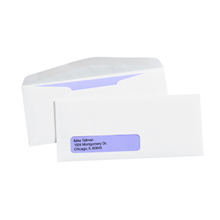 Plain Gummed Business Envelopes - F06-0112972 - 4 1/8