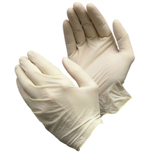 Industrial Exam Grade - 264-0114177 - Exam Grade Latex Gloves Powdered - Medium