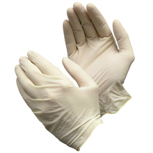 Industrial Exam Grade - 264-0114183 - Exam Grade Latex Gloves Powder-Free - Xlarge
