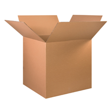 Double Wall Corrugated Cartons - 075-0108369 - 36'' x 36'' x 36'' Double Wall Boxes
