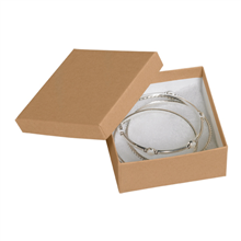 Kraft Jewelry Boxes - 075-0114521 - 3 1/2