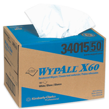 Wipers & Rags - 255-0114658 - WypAll X60 Industrial Wipers Dispenser Box