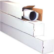 Square Mailing Tubes - 077-0110265 - 3'' x 3'' x 30'' Square Mailing Tubes