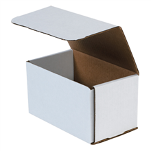 Corrugated Mailers - 231-0114977 - 7'' x 4'' x 4'' Corrugated Mailers - Oyster White