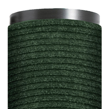 Deluxe Vinyl Carpet Mats - 352-0115499 - 3' x 6' Forest Green Deluxe Vinyl Carpet Mat