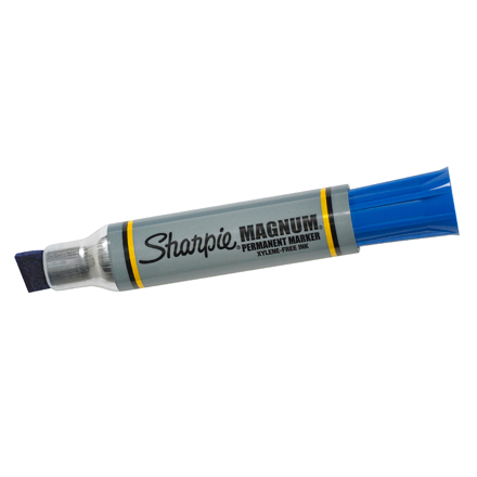 Sharpie Markers - 222-0115727 - Blue Sharpie Magnum Markers