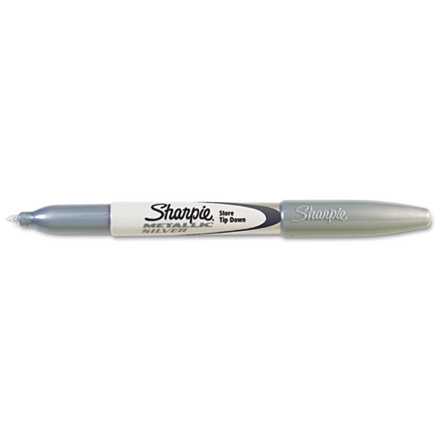 Sharpie Markers - 222-0115734 - Silver Sharpie Metallic Marker
