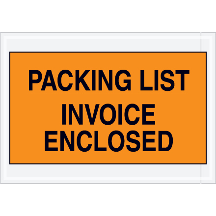 ''Packing List/Invoice Enclosed'' Envelopes - 215-0116158 - 7