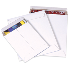 White Self-Seal Flat Mailers - 232-0116287 - 7