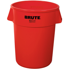 Brute Containers - 353-0116486 - 44 Gallon Brute Container - Red