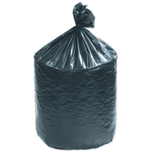 Trash Can Liners - 014-0102972 - 38'' x 58'' x .9 MIL Can Liner, 60 Gallons (Black)